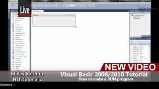 VB 2008/2010 - Create a Run program - Visual Basic (VB) - MoDy kareem