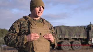 Marines fire M777 howitzers during Dynamic Front 19