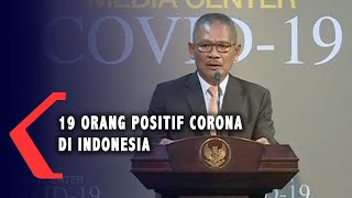 [FULL] Ini Pernyataan Jubir Yurianto Soal 19 Orang Positif Corona di Indonesia