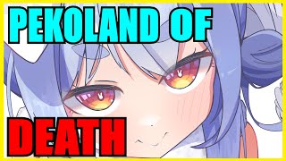 【Hololive】Pekora: Pekoland Of Death, Start Of Development【Minecraft】【Eng Sub】