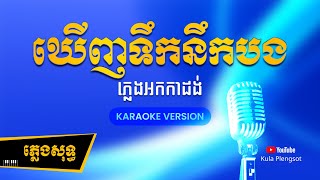 ឃើញទឹកនឹកបង ភ្លេងសុទ្ធ | Khernh Toek Nek Bong - [By Kula] #KarokePlengsot