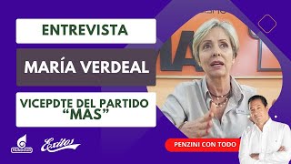 Elecciones presidenciales en Venezuela 2024, con María Verdeal Vicepdte del partido “El MAS”.