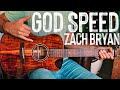 God Speed Zach Bryan Guitar Tutorial // God Speed Guitar Lesson #984