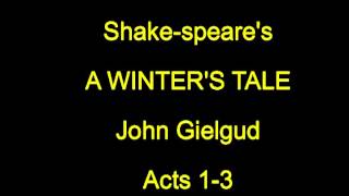 Shake-speare's  The Winter's Tale   -  Acts 1-3