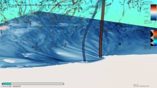 Visualization of a Simulated Long-Track EF5 Tornado Embedded Within a Supercell Thunderstorm