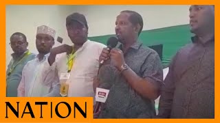 Garissa Township MP-elect Dekow Barrow’s speech after clinching seat