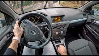 2005 Opel Astra H [1.7 CDTI 100HP] |0-100| POV Test Drive #1438 Joe Black