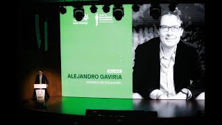 Intervención del ministro Alejandro Gaviria en el evento ¿Cómo transformar la educación en Colombia?