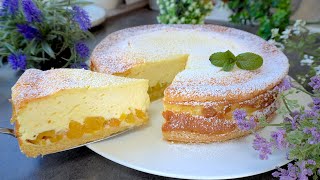 Easy cake in minutes! Juicy cheesecake that melts in your mouth