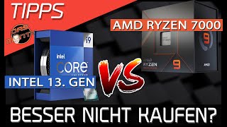 AMD Ryzen 7000 oder Intel 13. CPU Generation Raptor Lake? | Was soll ich kaufen? | DasMonty