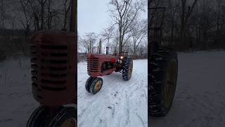 1948 Massey Harris 30 with super cool winch walk around! #Tractors #Farming￼￼