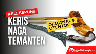 Pusaka Keris Naga Temanten Sepuh Asli Otentik!! (Part 1)