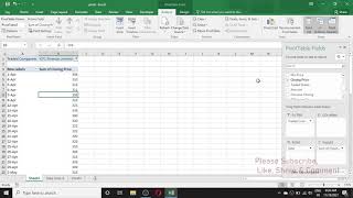 How to Show or Hide Pivot Table Field list in Excel