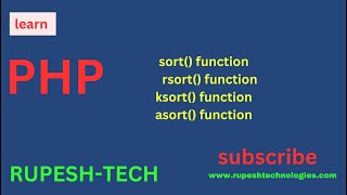 PHP Array sorting Function