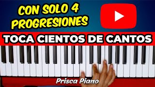 🔥 TOCA CIENTOS DE CANTOS | Como Tocar Piano | Tutorial 🔥