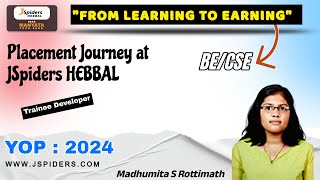 🌟 **Join Madhumita S Rottimath on Her Exciting New Journey as a Trainee Developer!** 💻✨