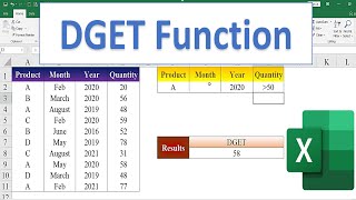#Num #MsExcel Excel DGET Function Solves 2 of Your VLOOKUP Problems