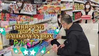 SHOPPING FOR BALIKBAYAN BOX | PACKAGE FOR MY FAMILY IN THE PHILIPPINES