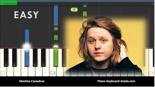 Lewis Capaldi Someone You Loved Easy Piano Tutorial