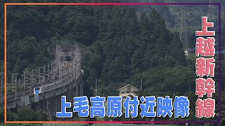 上越新幹線 撮影地 上毛高原付近 E2 E4 E7【60fps 映像利用可】Shinkansen passing at high speed