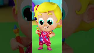 No No Song - Nursery Rhyme #shorts #learning #play #funny #reels