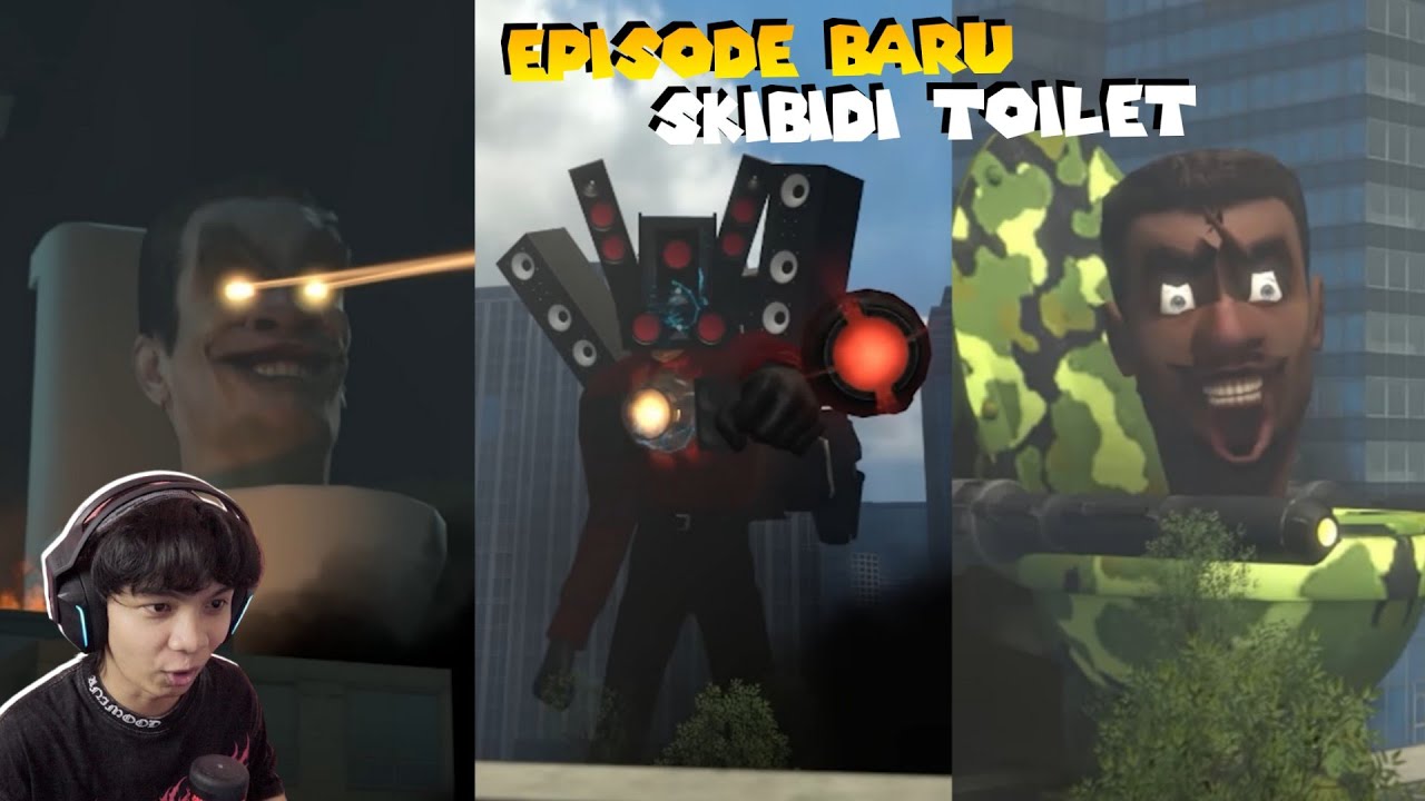 React Skibidi Toilet Episode Terbaru Lagi Youtube