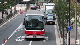 京阪バス 「あわひらかた号」　大日駅にて　Keihan Bus \