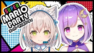 【スーパーマリオパーティ】初2人コラボ💓伊冬ユナちゃんとパーリナイ！！！！【#神月天/新人Vtuber】