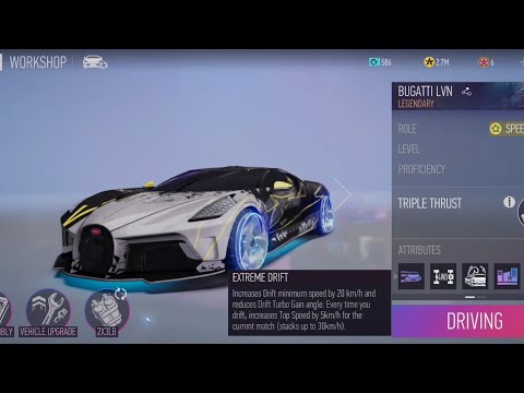 Ace Racer – Buffed Bugatti LVN (Lv.9) Vs Bugatti Divo King Rank Grind