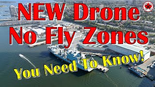 New Drone-only No Fly Zones have been announced in Canada