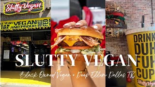 Slutty Vegan Dallas TX + Black Owned in Dallas+ Pinky Cole  #sluttyvegan #vegan #blackownedbusiness