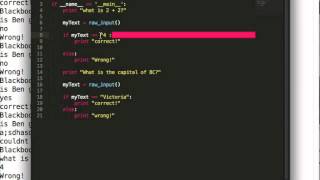 Python 101 Lesson 2b