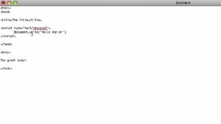 VBScript to Build HTML : Computer Science & Software