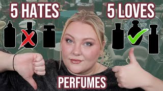 5 Fragrances I LOVE & 5 Fragrances I HATE... Perfume TAG | Lauren Mae Beauty