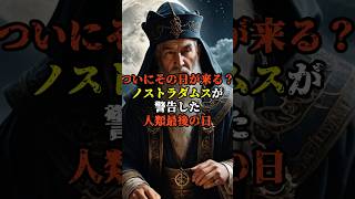 ついにその日が来る？ノストラダムスが警告した人類最後の日【 スピリチュアル 都市伝説 2025年 惑星直列 】