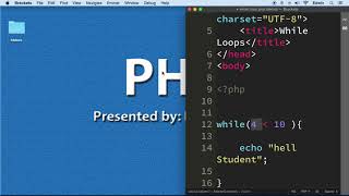 017 While Loop in PHP PHP Full Course 2021