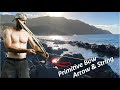 Island Survival Challenge: Bamboo Bow Build, Hunt, Catch & Cook