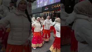 12.01.2025 Совместная харинама Harinama Moscow и Гаура Крипа Harinama in Moscow, Russia.