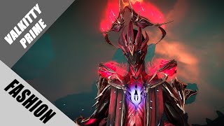 Warframe | Fashion Frame | Valkitty Prime : Crimson Fury