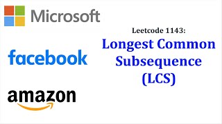 [Leetcode 1143][MEDIUM] Longest Common Subsequence [Dynamic Programming] [Recursion]