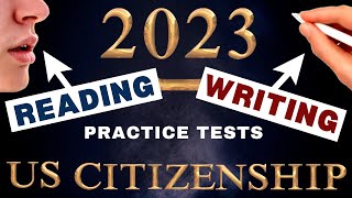 ✅2023 English Reading and Writing Sentences for US Citizenship Test, USCIS Official Vocabulary Words