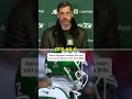 aaron rodgers had a conversation with jeff ulbrich about taking himself out of the game shorts