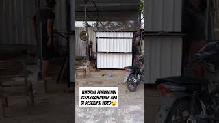 yok disimak cara membuat booth container lengkap banget hanya di channek youtube trimbell teknik