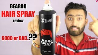 BEARDO Hair Spray review | GOOD or BAD ? QualityMantra