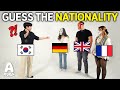 Can Asian Guy Guess The Nationality of Europeans At First Meeting? (France, Germany and UK)