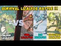 SILVER LIZALFOS VS ALL ELEMENTAL LIZALFOS SURVIVAL MODE (The Legend of Zelda: Tears of the Kingdom)