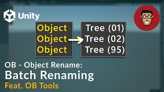 Rename 100 Objects with a single click | OB - Object Rename (Unity Tool)