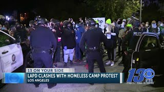 LAPD cracks down on Echo Park homeless encampment