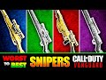 Vanguard Sniper Rifles Ranked WORST to BEST!