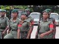 Nigerian Army Colour Party Parade